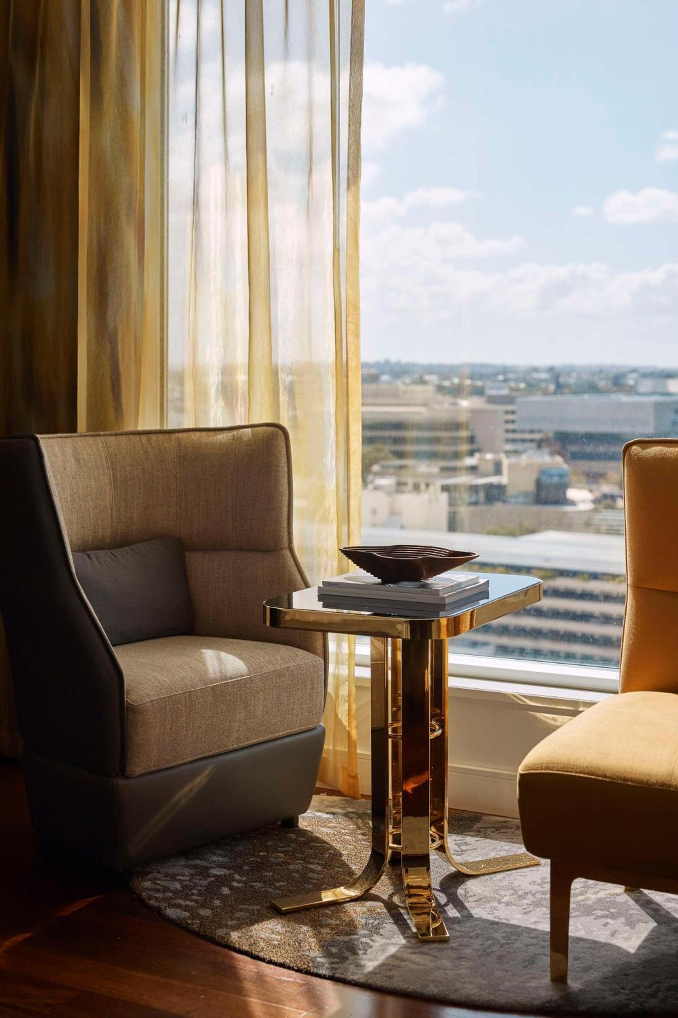 คิวที เพิร์ธ Hotel เพิร์ท ภายนอก รูปภาพ A view from a suite at the Four Seasons Hotel